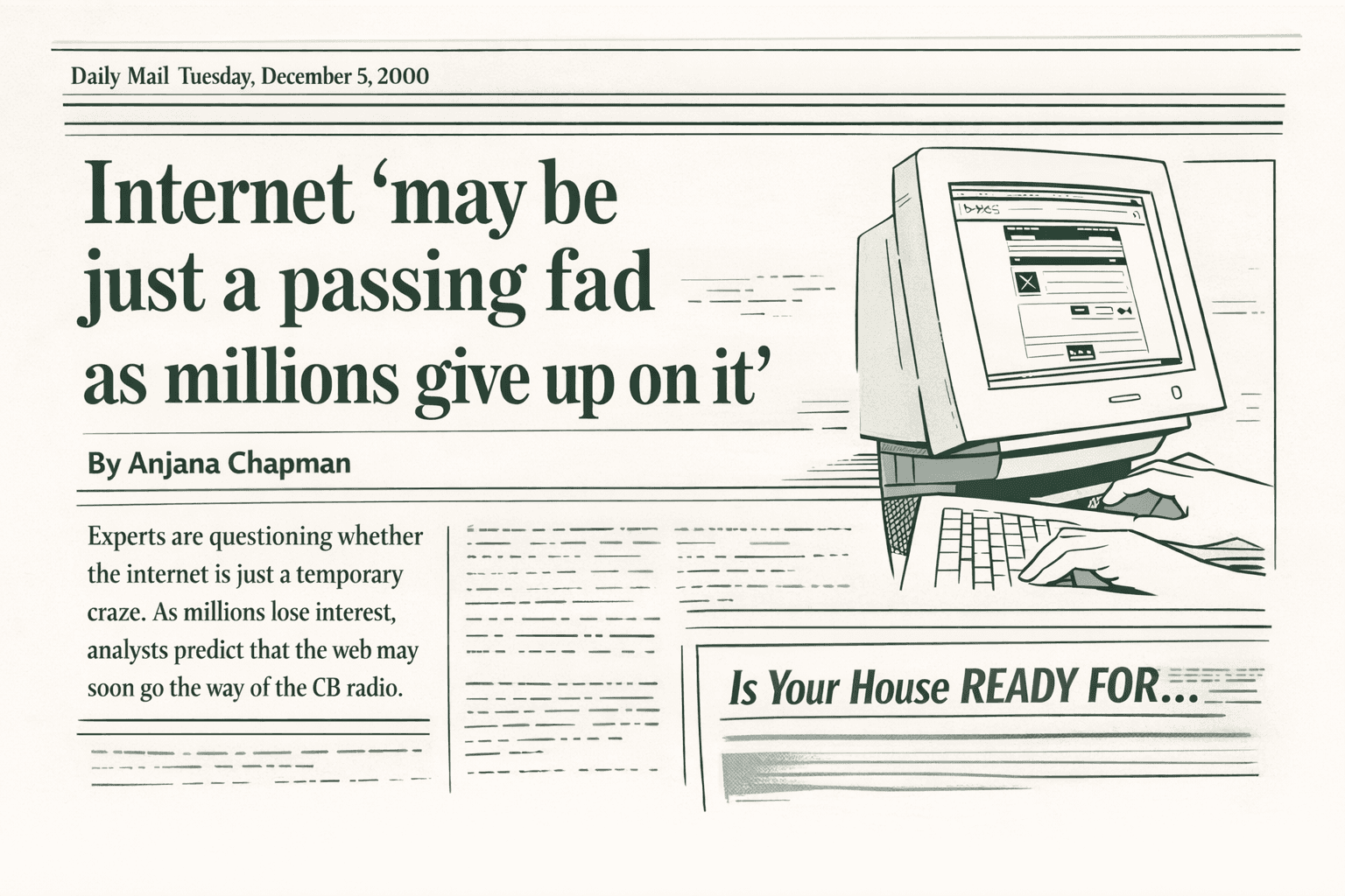 Minimal paper-and-idea themed illustration